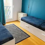 Close To Paris, Metro,rer, 6 People, Pkg Appartamento Saint-Denis (Seine-Saint-Denis)