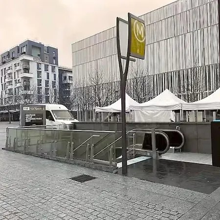 Close To Paris, Metro,rer, 6 People, Pkg Appartamento *