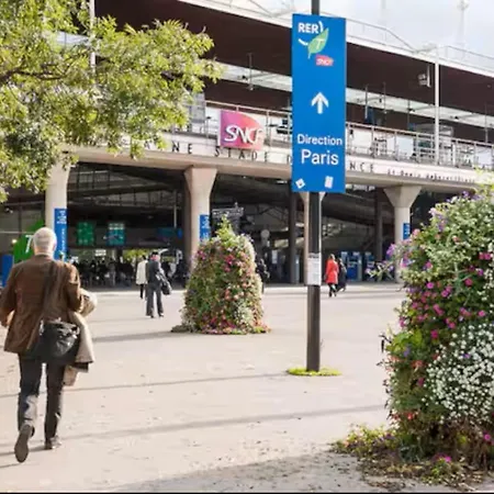Close To Paris, Metro,rer, 6 People, Pkg Appartamento *