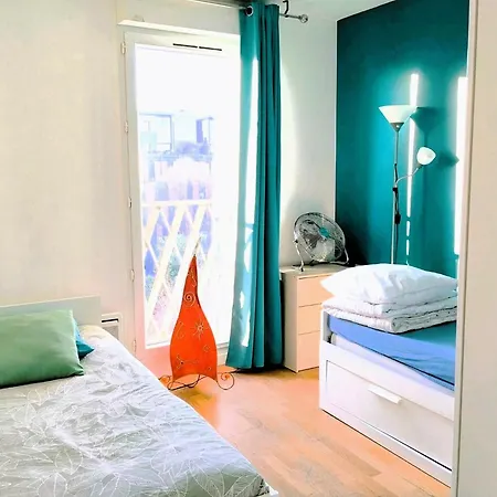 Close To Paris, Metro,rer, 6 People, Pkg Appartamento *