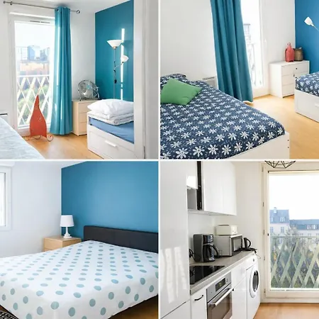 Close To Paris, Metro,rer, 6 People, Pkg Appartamento Saint-Denis (Seine-Saint-Denis)